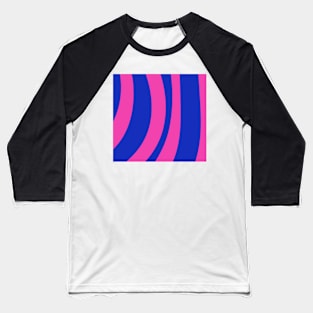 Color stripes Baseball T-Shirt